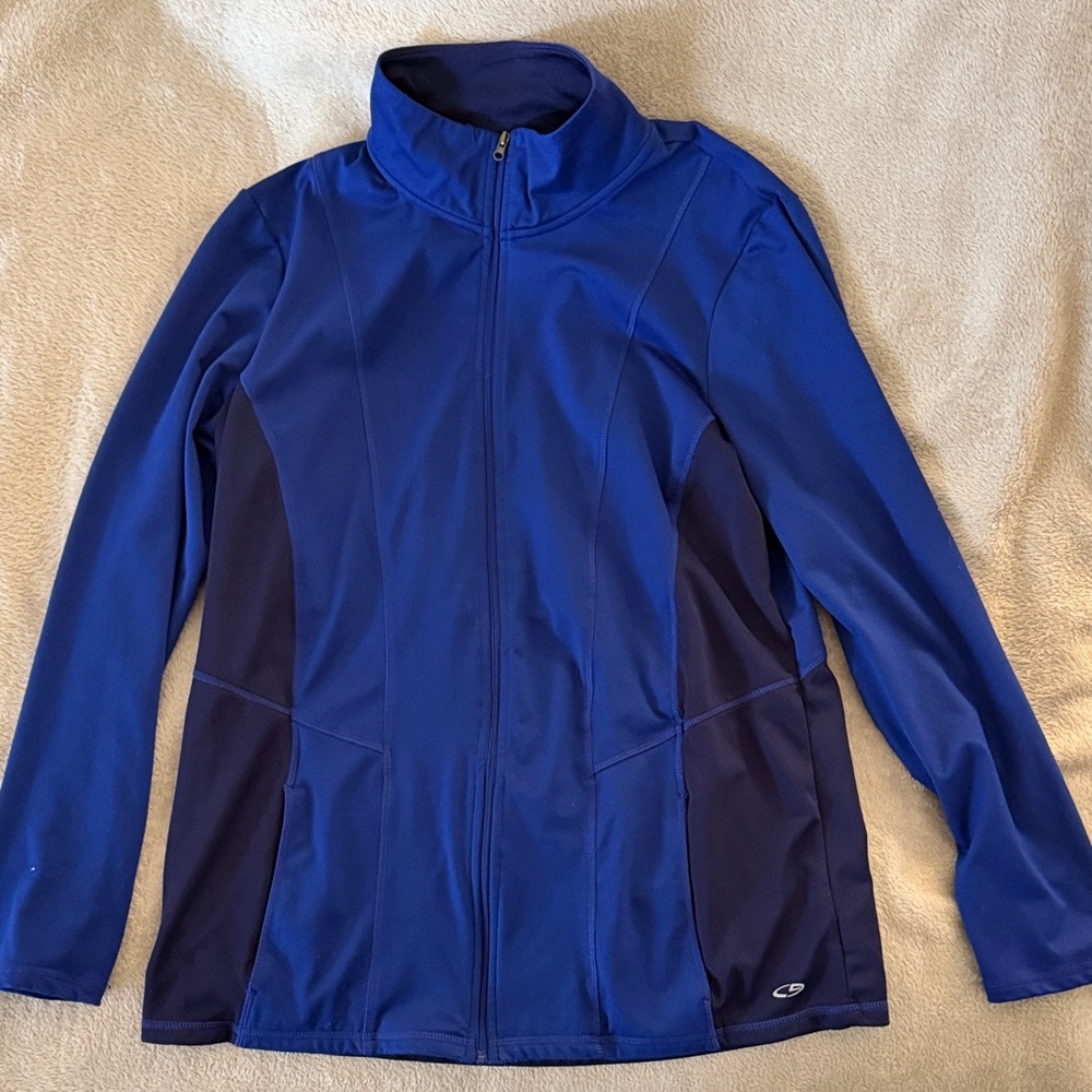 Champion Women's Royal Blue Athletic Full Zip